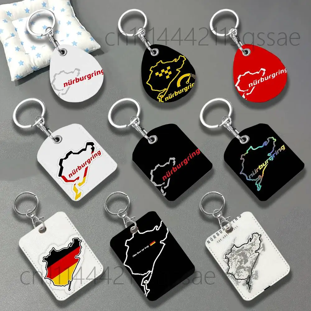 Nurburgring Nordschleife Magnetic keychain case For Apple Airtags, also suitable for Pandora Tag dog tracker/locator devices