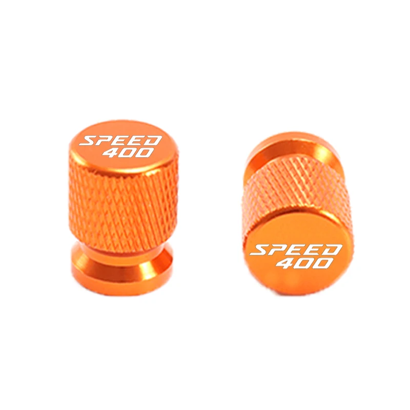 2 pieces suitable for Triumph Speed 400 Disturbance Machine 400X 400X Motorcycle Aluminum Alloy Wheel Valve Stem Cover