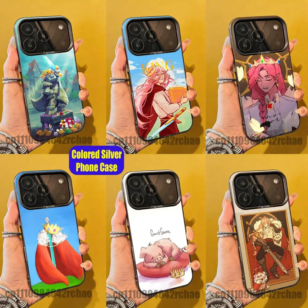 

For T-Technoblade Never Dies Phone Case iPhone 15,17,12,14,13,16,11,E,Max,Plus,Air,Pro,Mini Custom Color Silver Cover