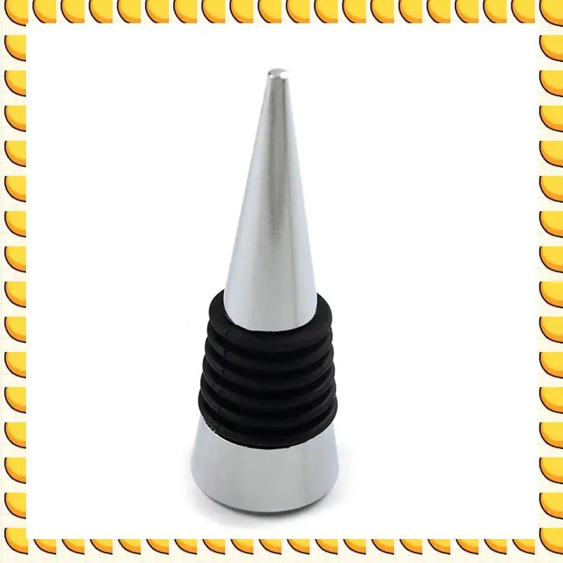 

BAAU 60Pcs Gadget Add A Bead Rhinestone Lampwork Decorative Beaded Wine Bottle Stopper Zinc Alloy Silver Beadable Bottle Sto