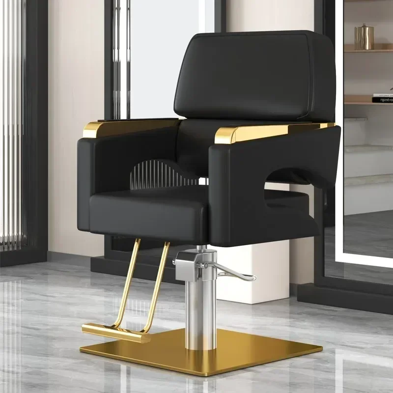 

Beauty Equipment Styling Chair Armchair Barber Chair Ergonomic Trendy Comfortable Swivel Adjustable Silla Beauty Salon Furniture