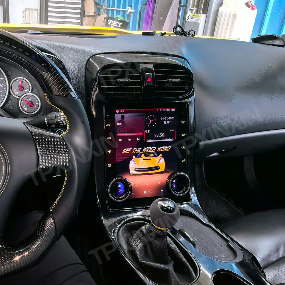 

10,4-дюймовый автомобильный радиоприемник для Chevrolet Corvette C6 2005-2013, автомобильный мультимедийный видеоплеер, стерео, авто GPS, головное устройство Carplay 4G DSP WIFI