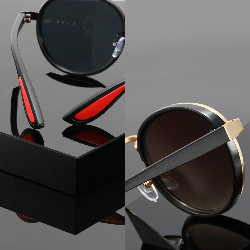 2026New man woman Sun Glasses Fashion Versatile Vintage Trend Sunglasses Unisex Steam Punk Shades High Quality Elliptical Sunnie