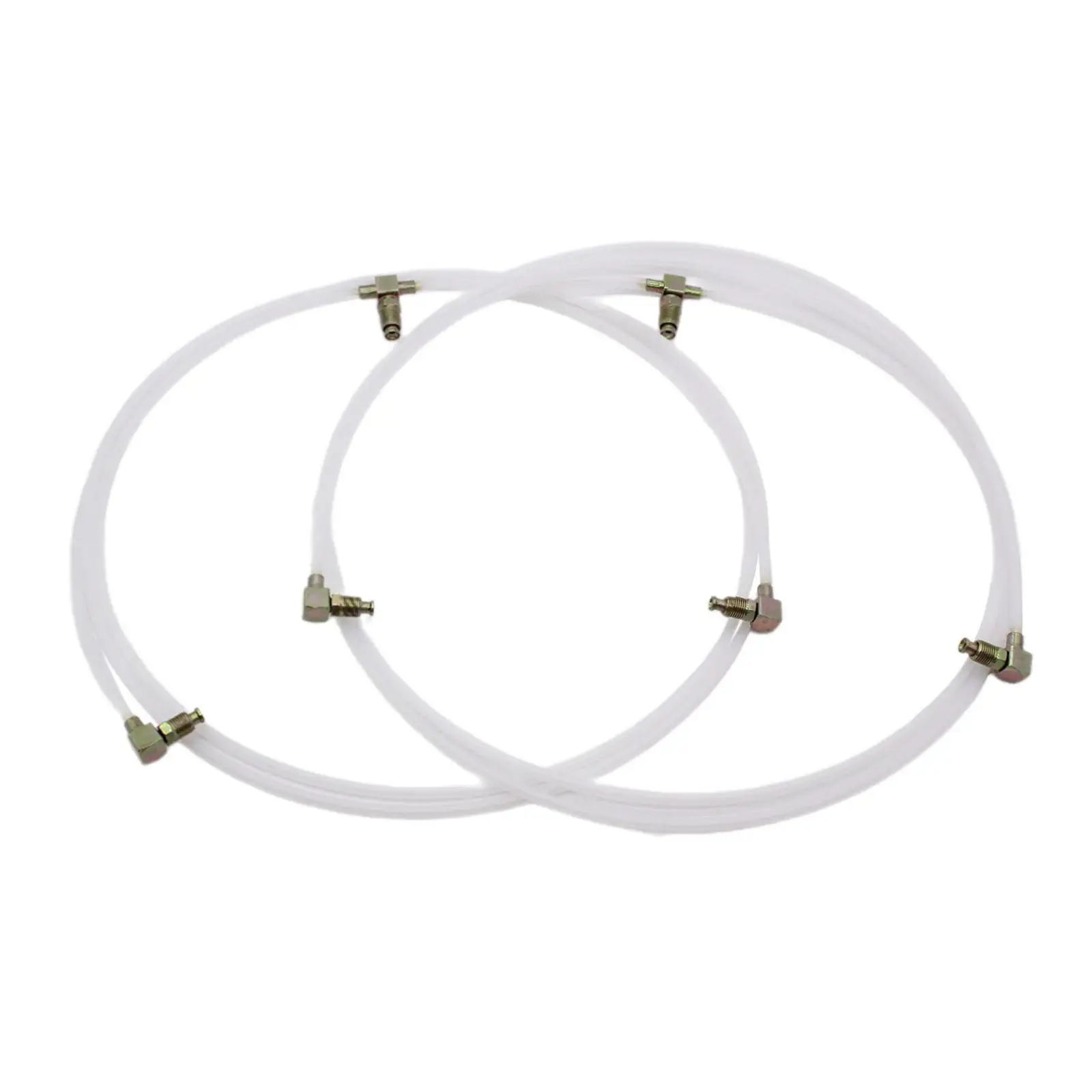 

2 кабриолетных шланга для гидравлической жидкости с фитингами, 116 дюймов, автомобильные аксессуары, простая установка, высокая производительность, замена