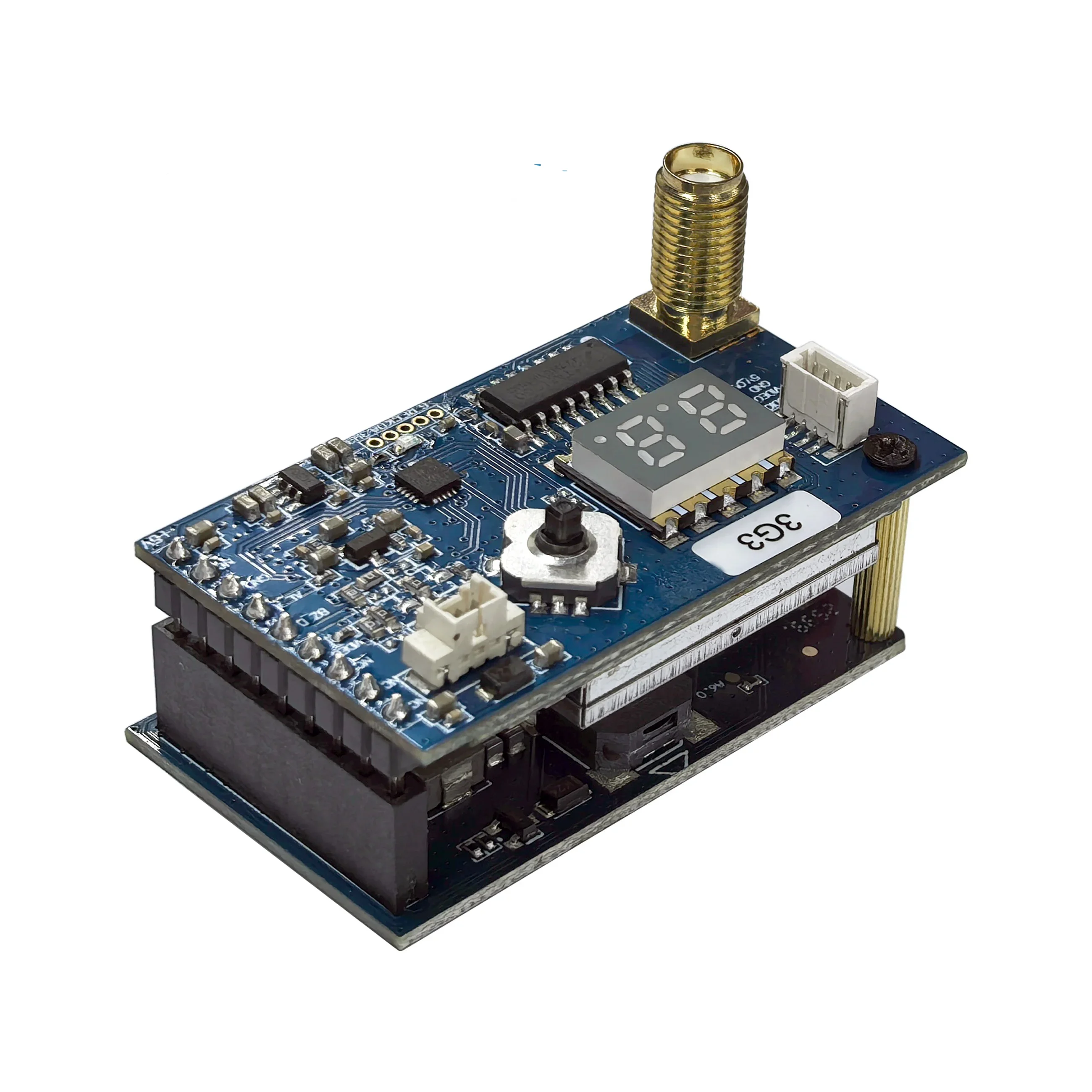 SK-VRX02 3.3G 3.5G 3.6G 3.8G (3060-3840MHz) 80CH VRX FPV Image Transmission Receiving Signal Warning Device