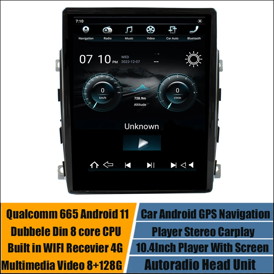 

10.4 Inch Car Android 11 GPS Player Stereo For Porsche Macan 2010-2015 Multimedia Video Carplay Navigation With Screen 2 Din