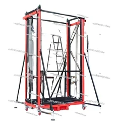 Electric scaffolding household construction climbing self-decoration foldable mobile new lifting platform remote control hoist