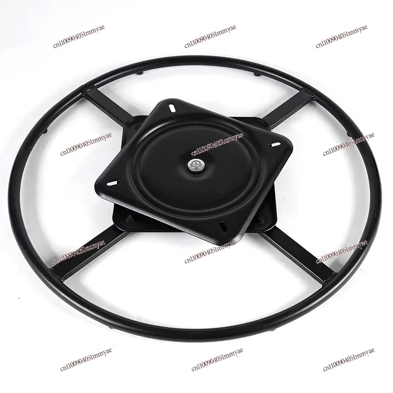 

360 Degree Swivel Chair, Iron Frame Chair, Hardware Bar Dining Table Turntable, Furniture Swivel Seat, Swivel Seat, Rotary Disc