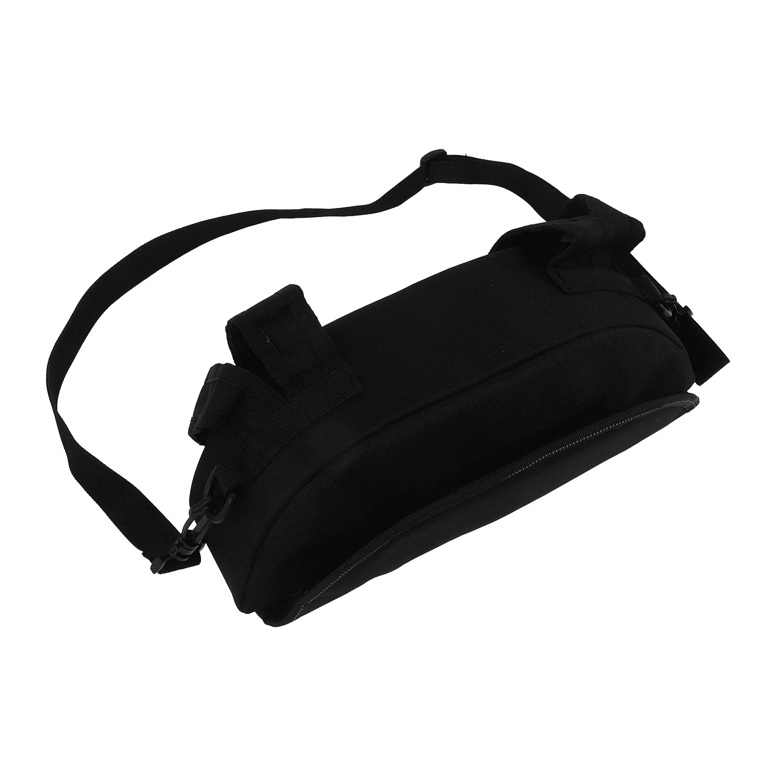 

Motorcycle Handlebar Phone Navigation Storage Bag Large Capacity Black Adjustable Multifunctional Fits Various