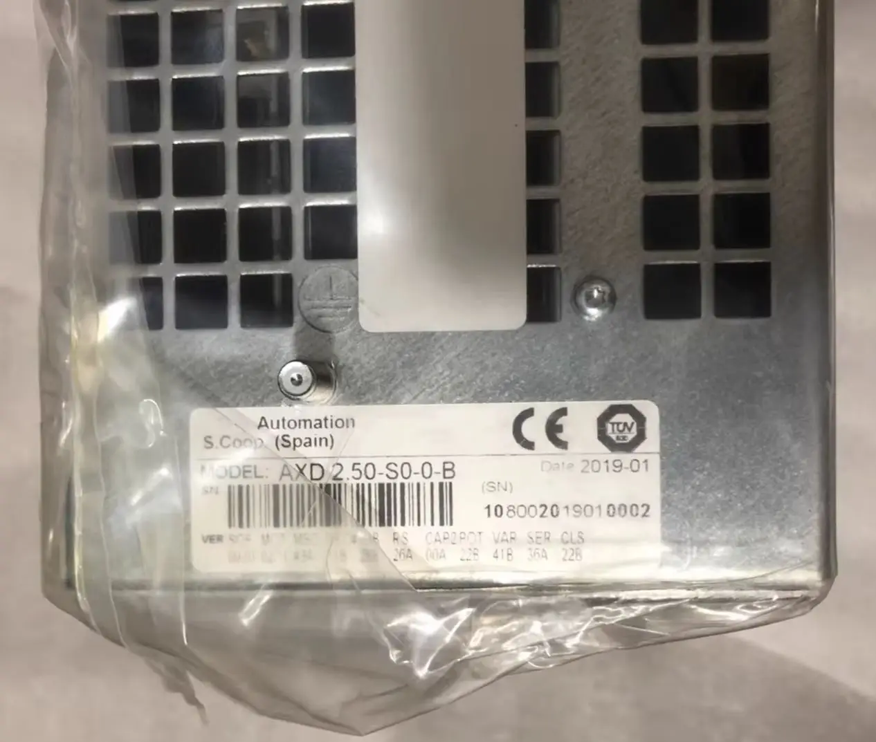 Original Genuine，AXD2.50-S0-0-B Brand new Spindle Drives Servo Drives，AXD2.50 S0 0 B，Fast shipping