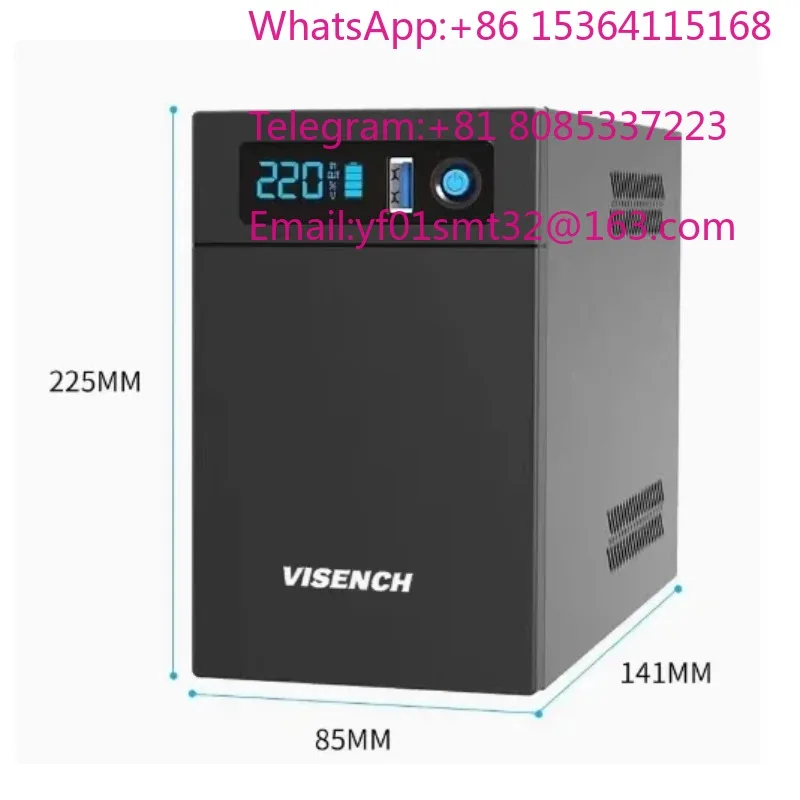 Uninterrupted Power Supply 1200VA UPS Line Interactive with USB Charger Computer