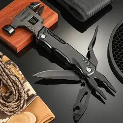 Multi functional wrench Hammer combinationuniversal folding pliers EDC tool Wrench universalfolding pliers Hand Tools