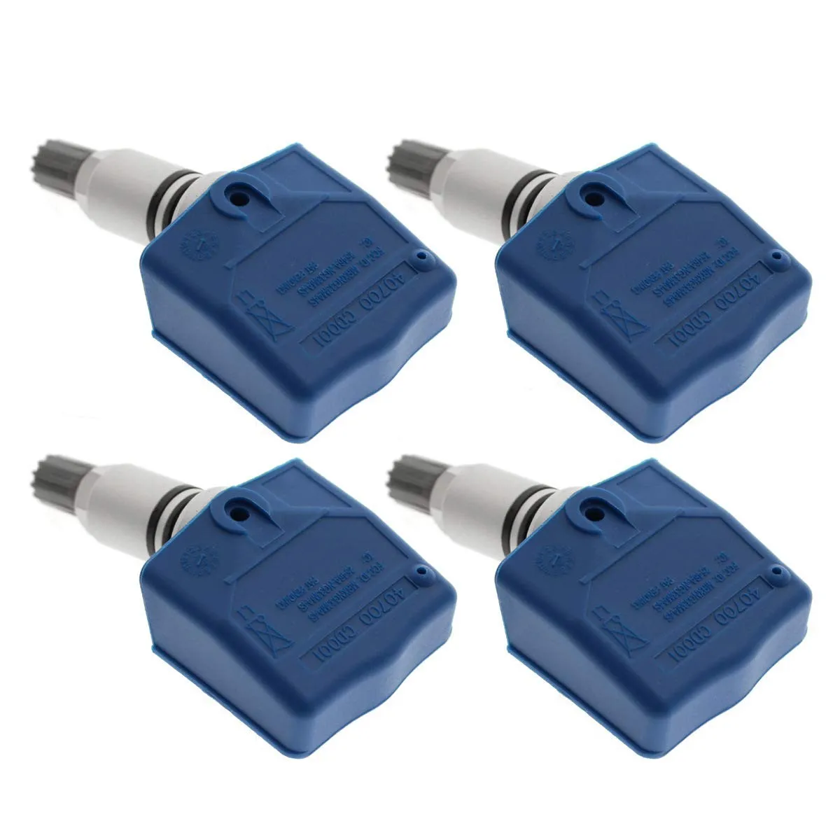 4 Pcs Tire Pressure Sensor TPMS 40700CD001 40700-1AA0C For Nissan Versa Quest Rogue Sentra Xterra 315MHz