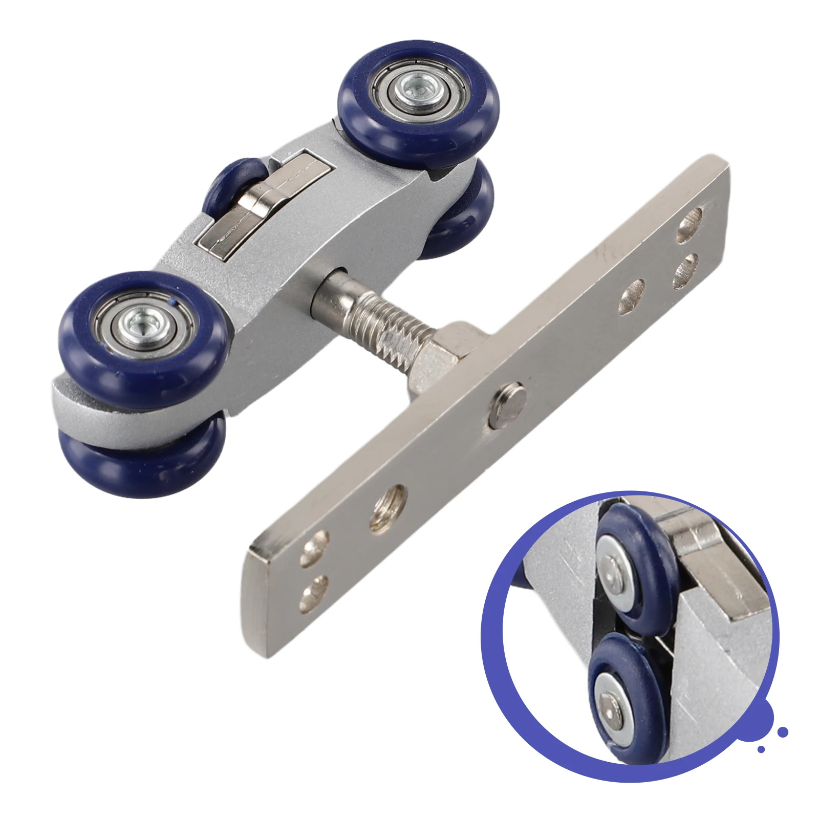 

Колесо подвесное из цинкового сплава и нейлона для складных дверей, утолщенное, высококачественное, для направляющих