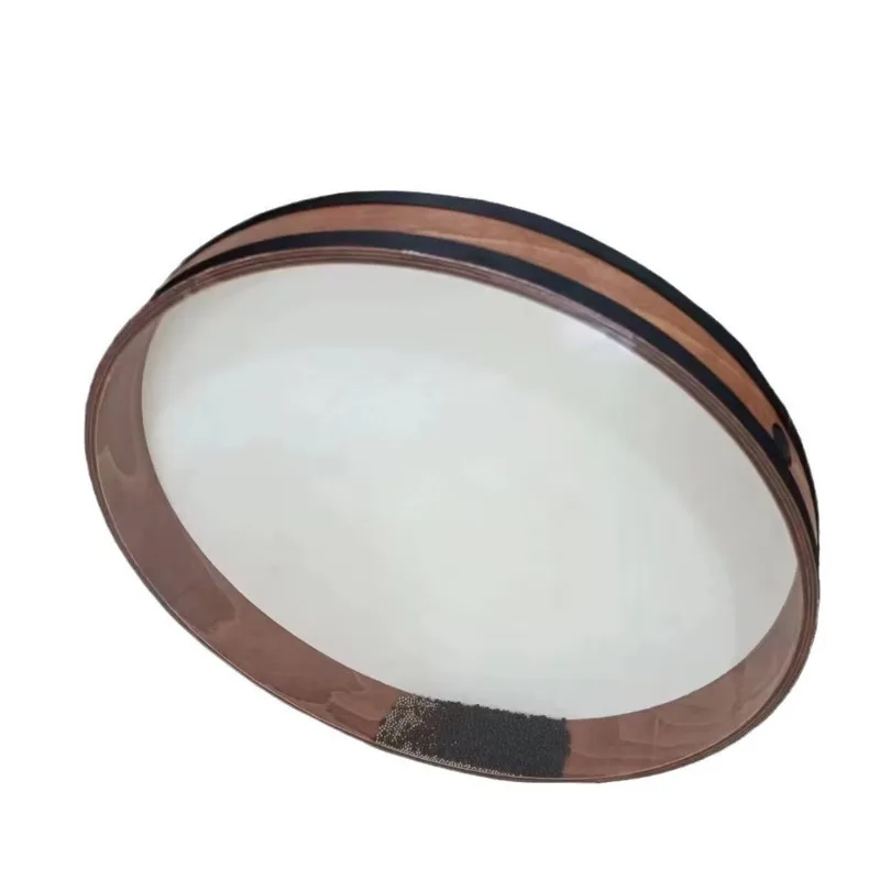 16-Inch ocean drum, size optional, diameter 30/35/40/45/50/55 cm, with silver and gold beads