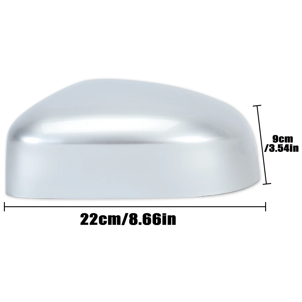 Rearview Side Mirror Housing for Ford Focus MK2 2009-2011 MK3 2011-2018 /Mondeo MK4 2010 -2014 Silvery Side Mirror Cap Parts - Image 3