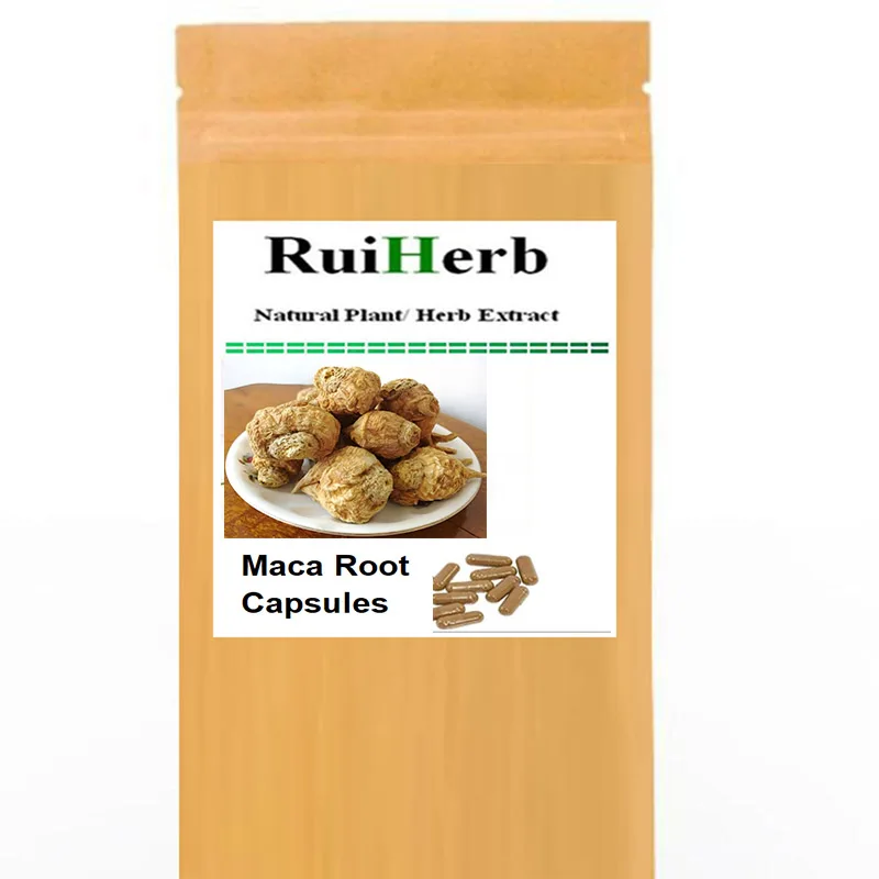 

Maca Extract Capsules Support Hormone Balance, Mood, Energy & Fitness