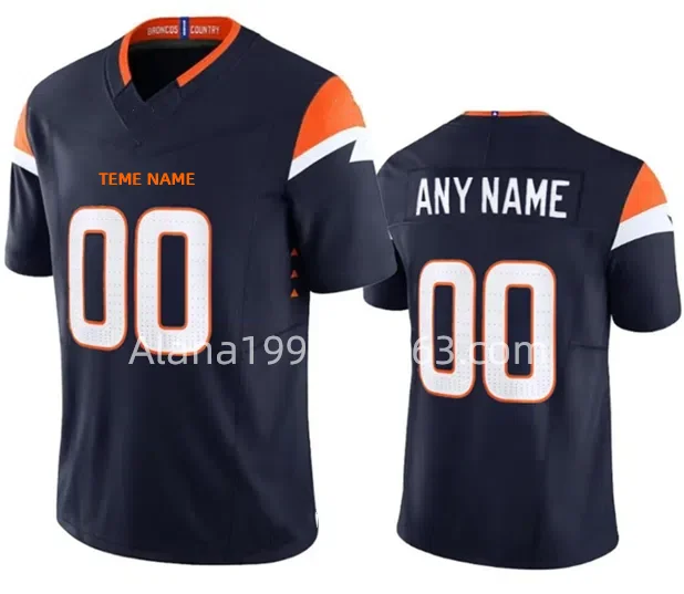 

Custom #4 Zach Wilson #10 Bo Nix #2 Pat Surtain II F.U.S.E. Stitched Denver Jersey