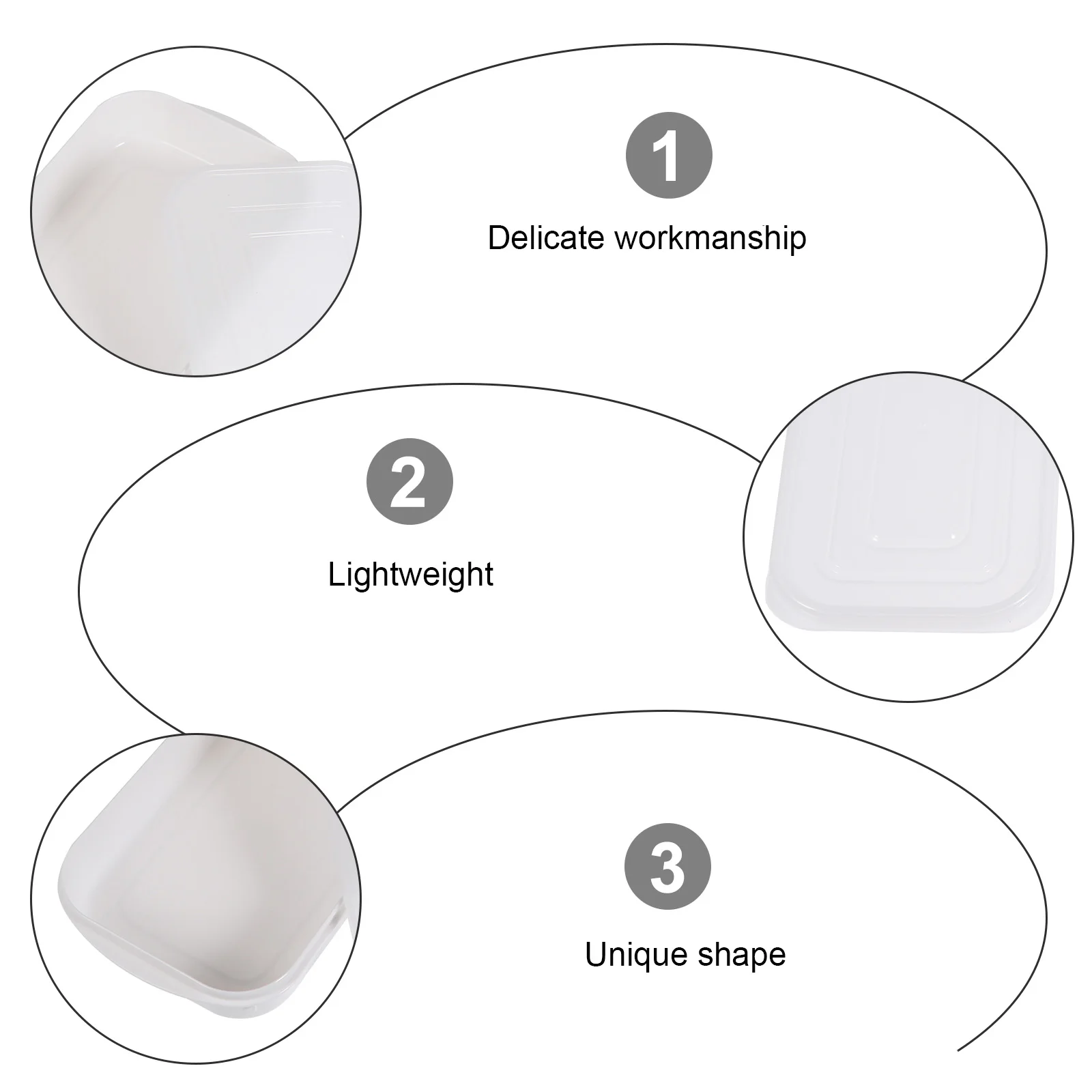 

4Pcs Food Grade PP PE Sealed Jars Transparent Storage Containers for Dry Food Leak Proof Refrigerator Canister Environmentally