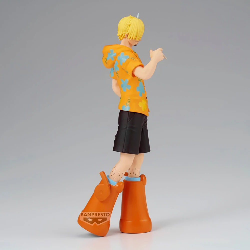 Original Banpresto One Piece The Shukko Sanji (Egghead Ver.) 17cm Nice Collectible Anime Model Figure Toys