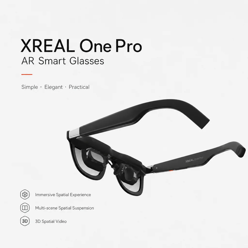 XREAL One Pro AR Glasses  Glass 700 Nits up to 120Hz 57 FOV 3 DoF AR Glasses for Smartphone Game Private Cinema AR Glasses