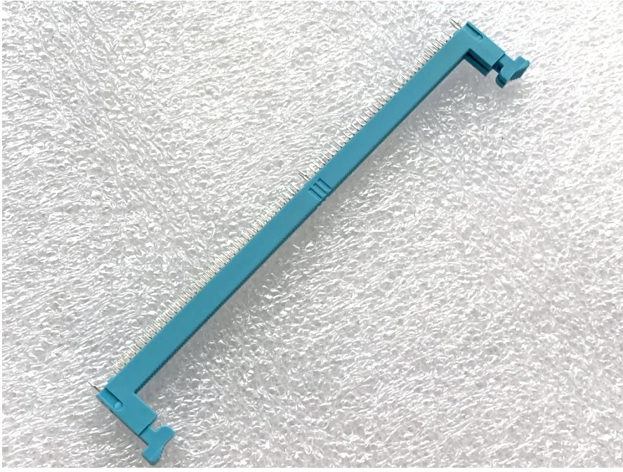 

For 4th generation memory stick slot DDR4 card slot 288Pin in-line DDR4 memory stick connector, sky blue