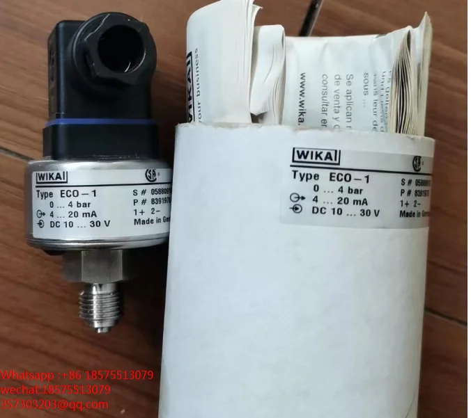 For WIKA ECO-1 Pressure Transmitter 0-4 Bar 05880915 8391976 1 Piece