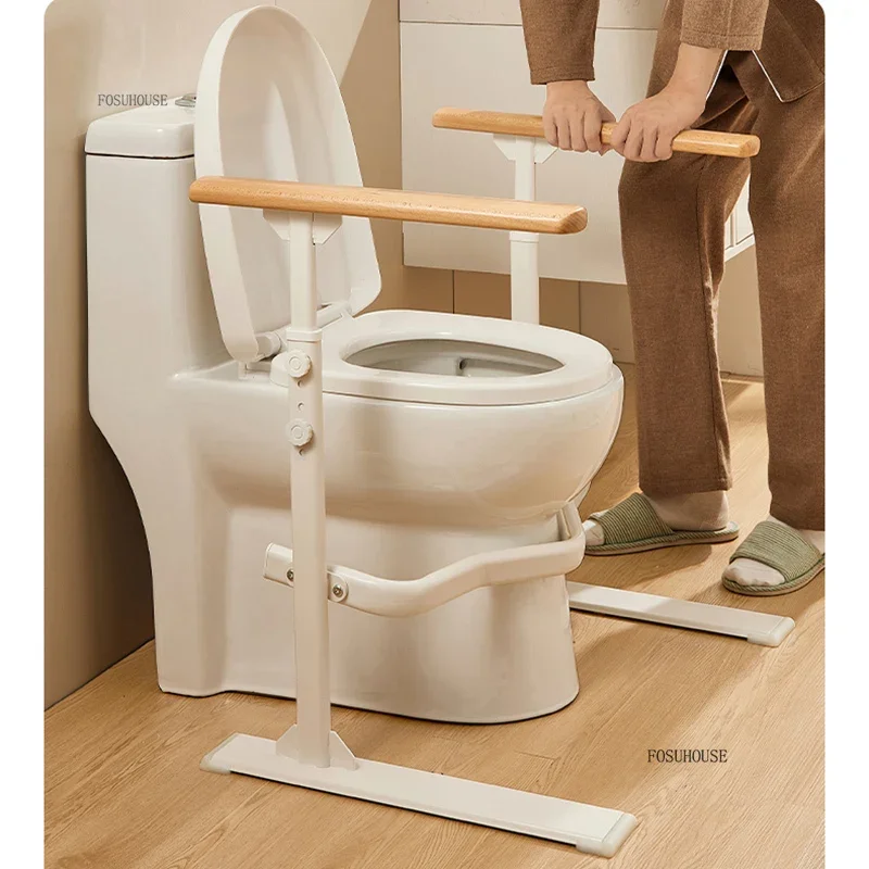 Semplici maniglie per uso domestico per servizi igienici Corrimano antiscivolo in metallo moderno Design creativo Binari di sicurezza per divani anziani per anziani