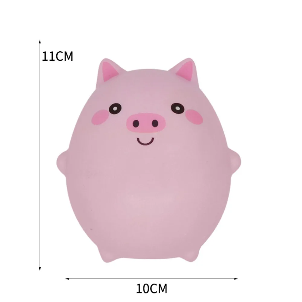 Cartoon Squeeze Toys Cute Animal Squeeze Toy Piggy Chick Slow Rebound Cow Tiger Cat Antistress Decompression Toys Adult Kid