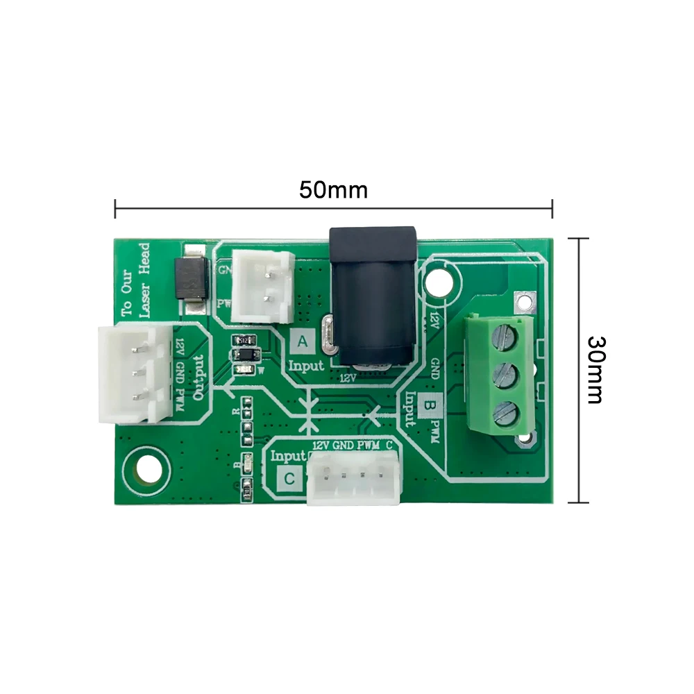 LASER TREE 20W 40W 80W Schnittstelle Treiber Adapter Board Transfer Board für Laser Graveur Kopf Laser Modul Holzbearbeitung Werkzeuge – Detail 9