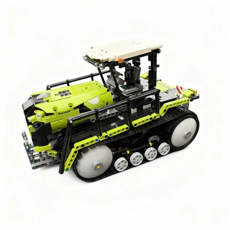 

1619 деталей MOC Claas Challenger VC: Техническая модель, конструктор, игрушка для сборки, рождественский подарок, творческая идея, развивающая игрушка