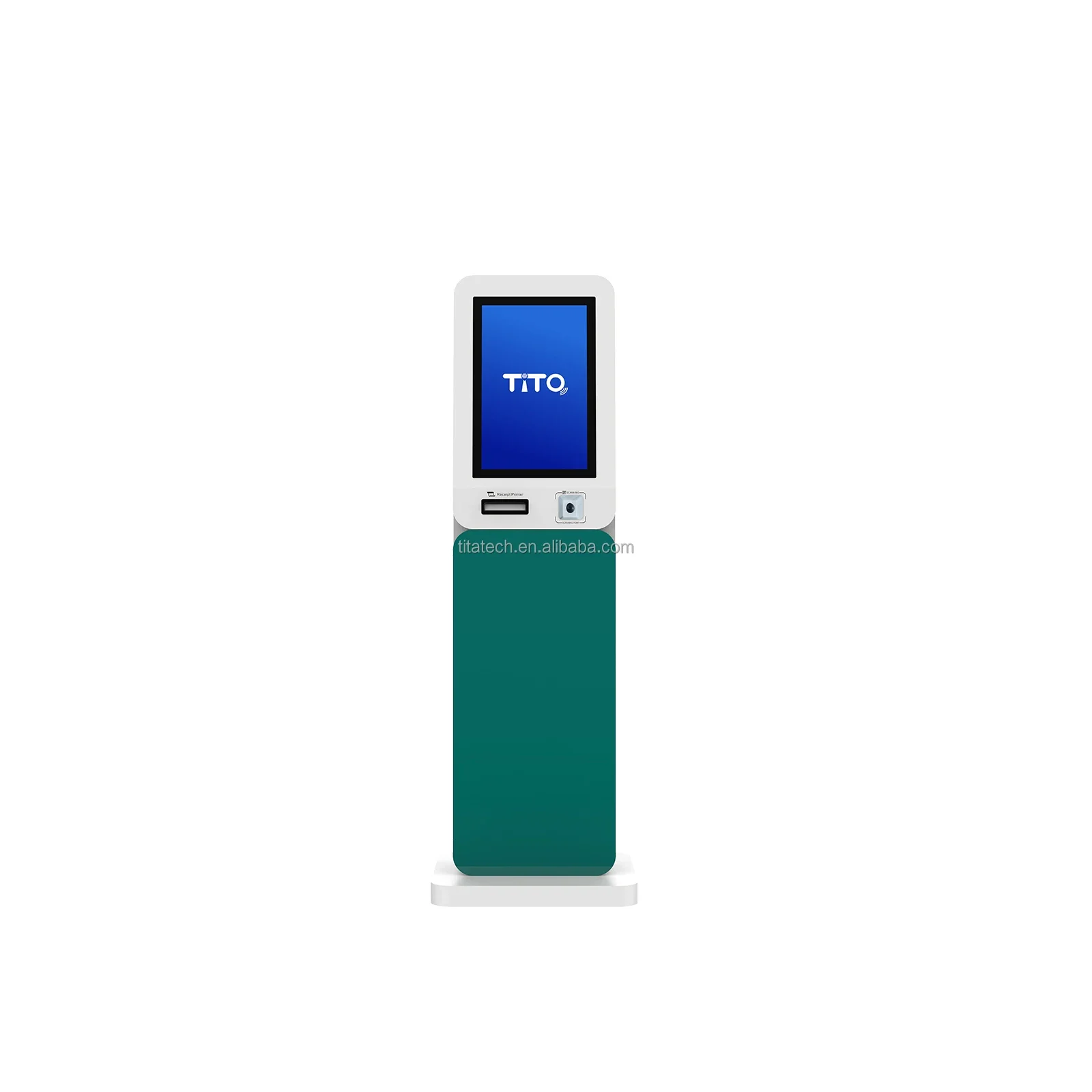 銀行病院レストラン用セルフサービスキュー管理キオスクチケット自動販売端末