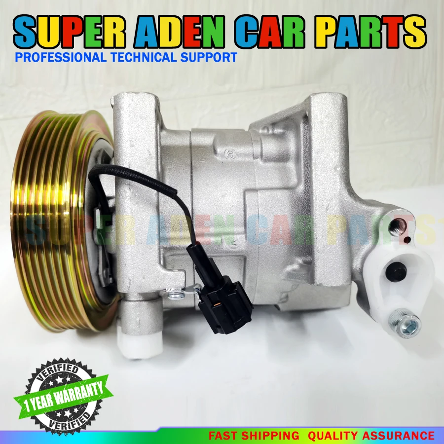 

DKV11G AC Compressor For Nissan Almera Mk II Sunny N16 1.6 1.8 926004M410 5060215400 92600-4Z002 92600-4Z003 92600-4Z000