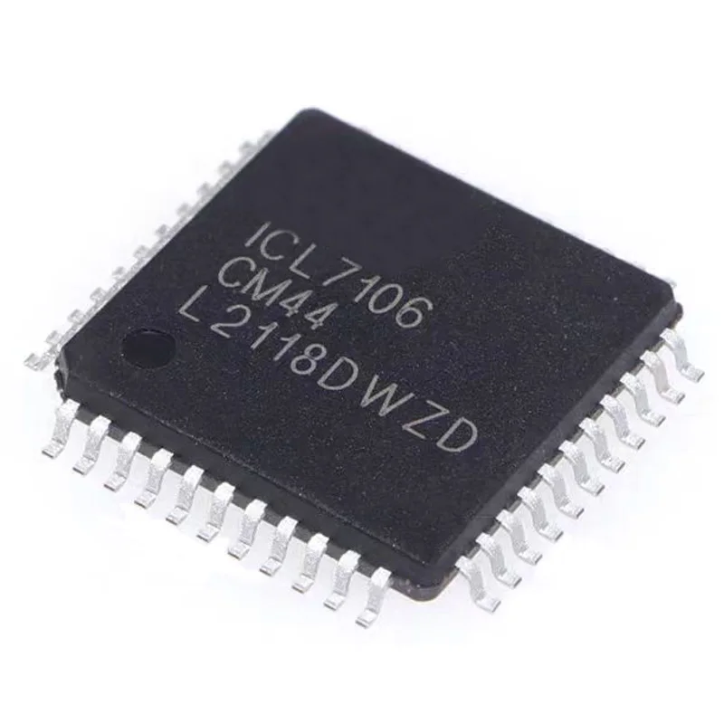 1PCS ICL7106CM44 ICL7107CM44 ICL7136CM44 ICL7106 7107 7136 CM44 CM44Z SMD QFP-44 Microcontroller Chip