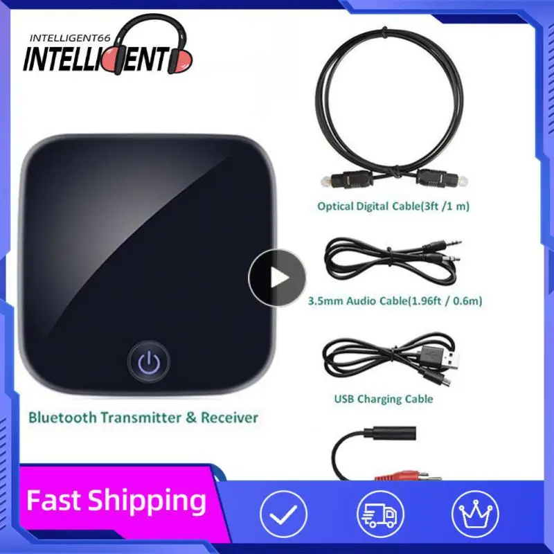 

Оптоволоконный приемник, новый высококачественный стерео адаптер 2 в 1 5,0, беспроводный аудиоприемник