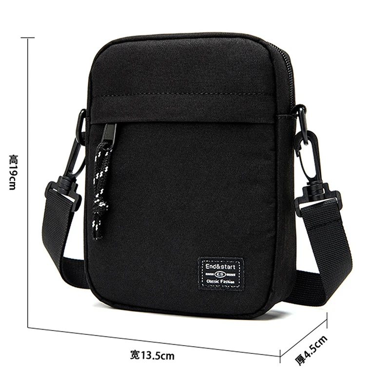 Male Bag Men\'s Satchel High Quality Men Diagonal Mini Crossbody Bags Shoulder Mobile Phone Bag Sports Bag Fanny Chest Pack