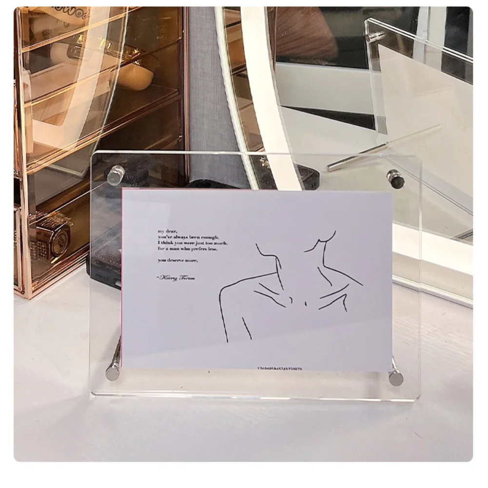 Certificates And Advertisements Frame For A4, Place 21X29.7cm Acrylic Picture Frame Crystal-Clear Transparency