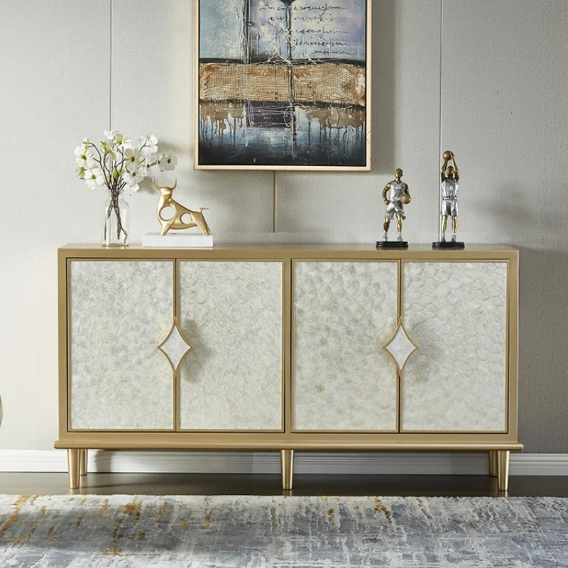 Light Entrance Cabinet Shoe Cabinet Integrated Shell Curio Living Room Lobby Hallway Sideboard