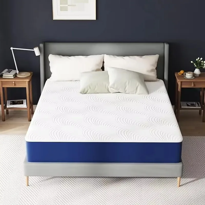 Hypo-allergenic Soft Knitted Fabric Cover Quality Mattress Roll Packing Mattress Top Memory Foam Pocket Spring Latex Mattress