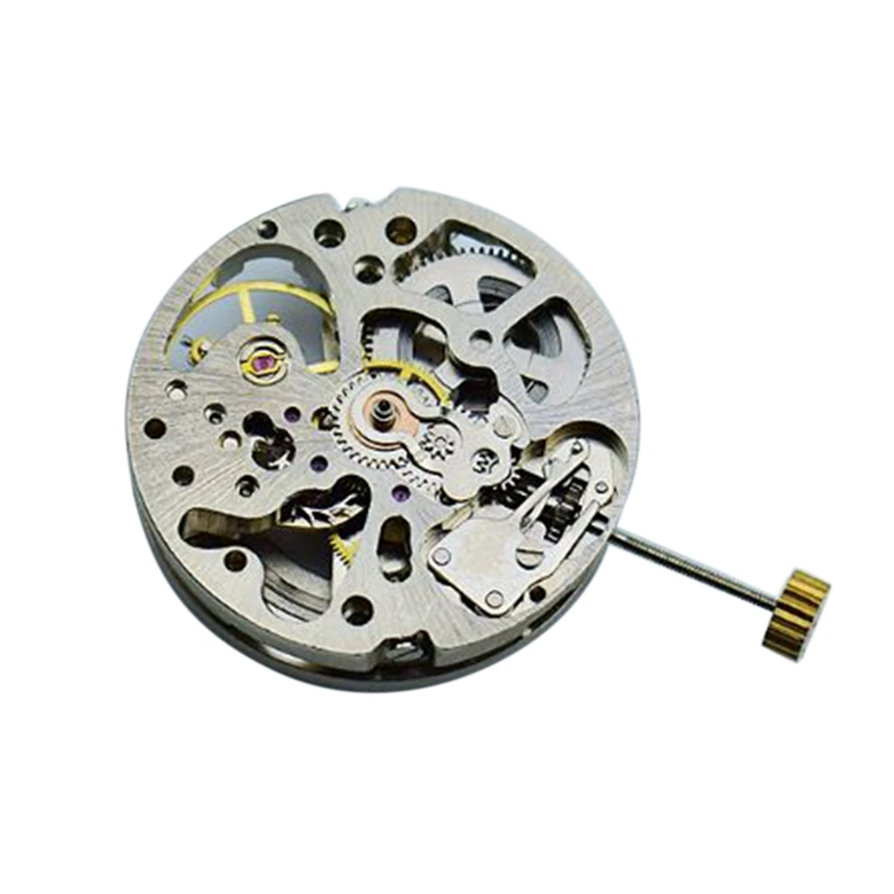 2001 Radiation-Up Pendulum Skeleton Movement Universal Pendulum Adjustment Radial Pattern Automatic Watch Movement