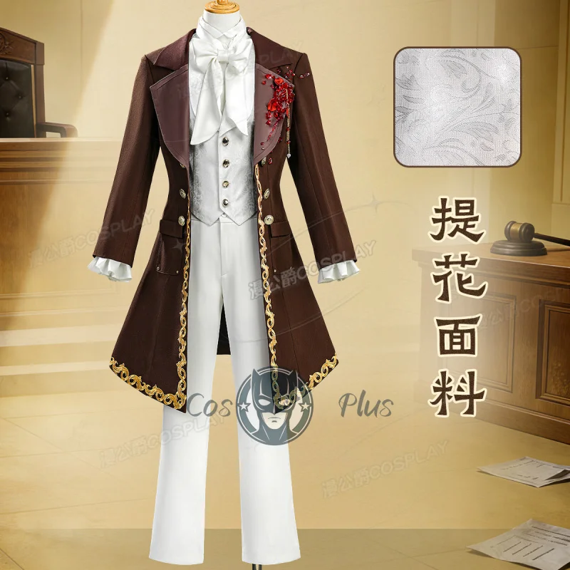 Costume de cosplay d'avocat Freddy Riley, uniforme pour Halloween, carnaval, fête de Noël, jeu de rôle, vêtements, nouveau