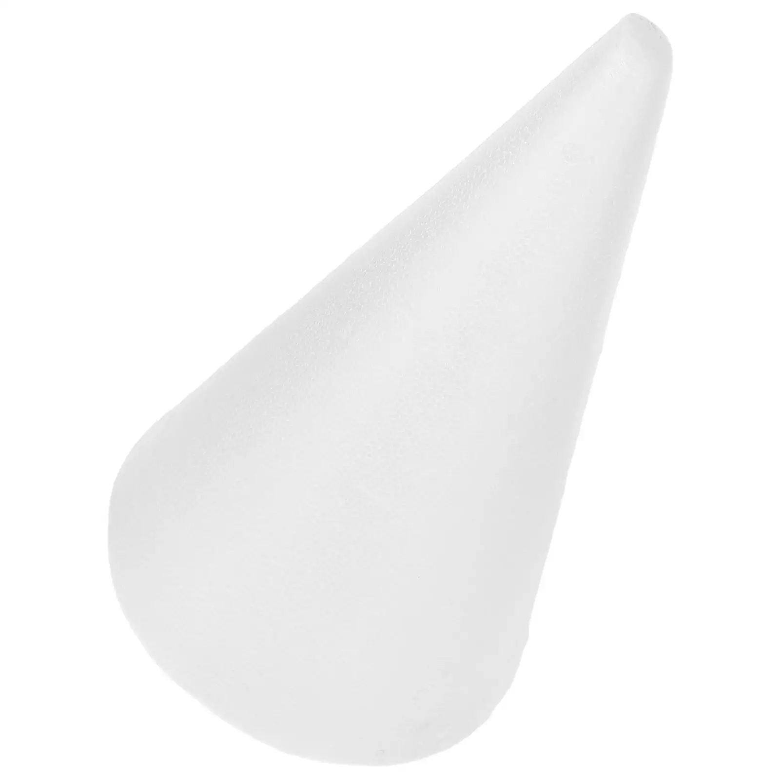

White Cones Polystyrene Christmas Trees for Cake DIY Craft Children Ornament Blank