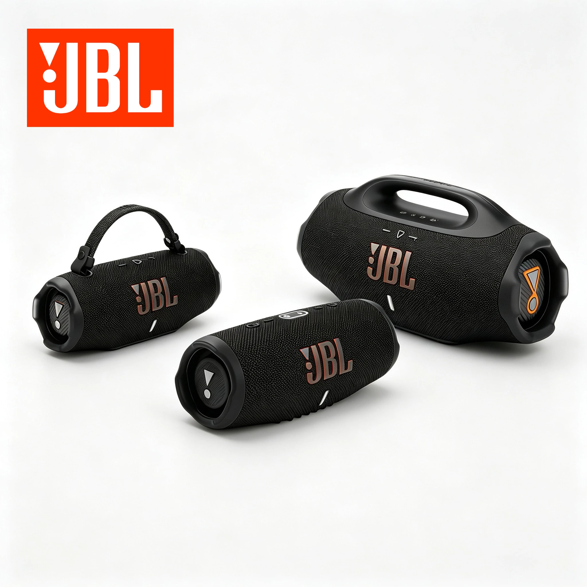 Caixa de Som Bluetooth JBL Original Multi Modelo Link Boombox 4 CHARGE 5 CHARGE 6 XTREME 4 FLIP 7 à Prova d'Água com Som Estéreo Potente para Uso Externo