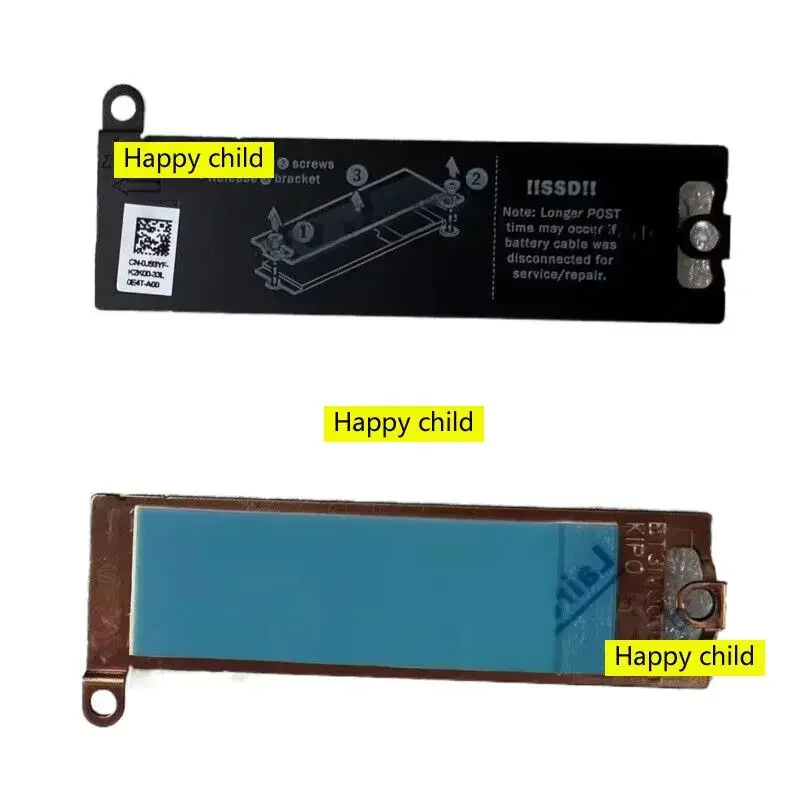 WYORESY For DELL Latitude 7330 7430 7530 M.2 2280 SSD NGFF Heatsink Brack 0J93YF