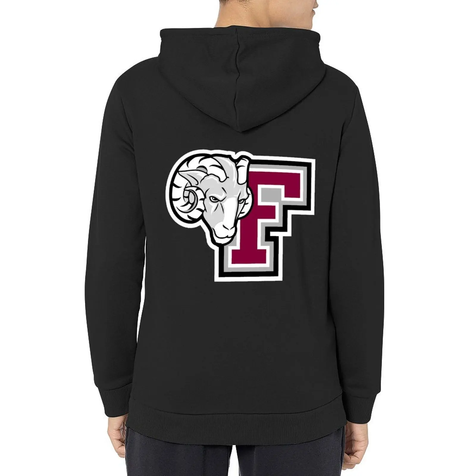 

fordham logo Hoodie japanese style male clothes graphic t shirts men men clothes hoodies for men