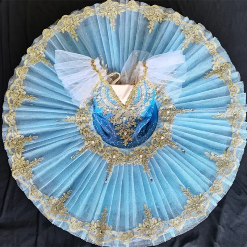 المهنية الباليه توتو الأطفال أطفال فطيرة طبق توتو راقصة الباليه فستان الحفلات الكبار النساء الفتيات أزياء رقص الباليه