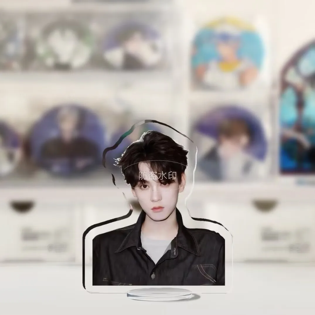 "Reverse Love 'Tian Xu Ning Zi Yu Zhan Xuan Liu Xuan Cheng'Q 버전 주변 장치 귀여운 스탠딩 사인 데스크탑 홈 장식 선물.