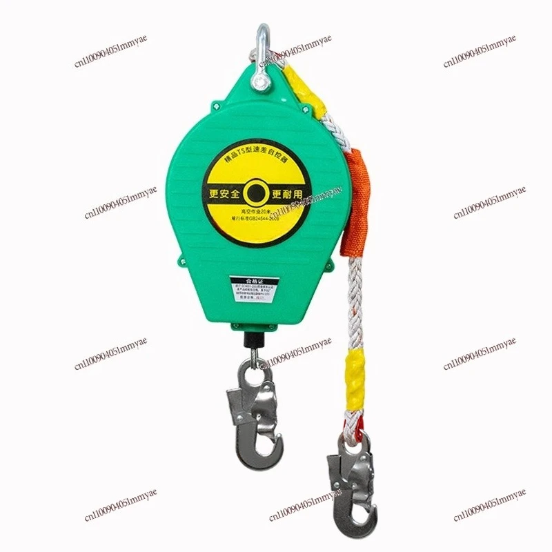 

High Altitude Anti-fall Device Construction Damper Industrial Speed Difference Portable Human Body Speed Difference Device 5m