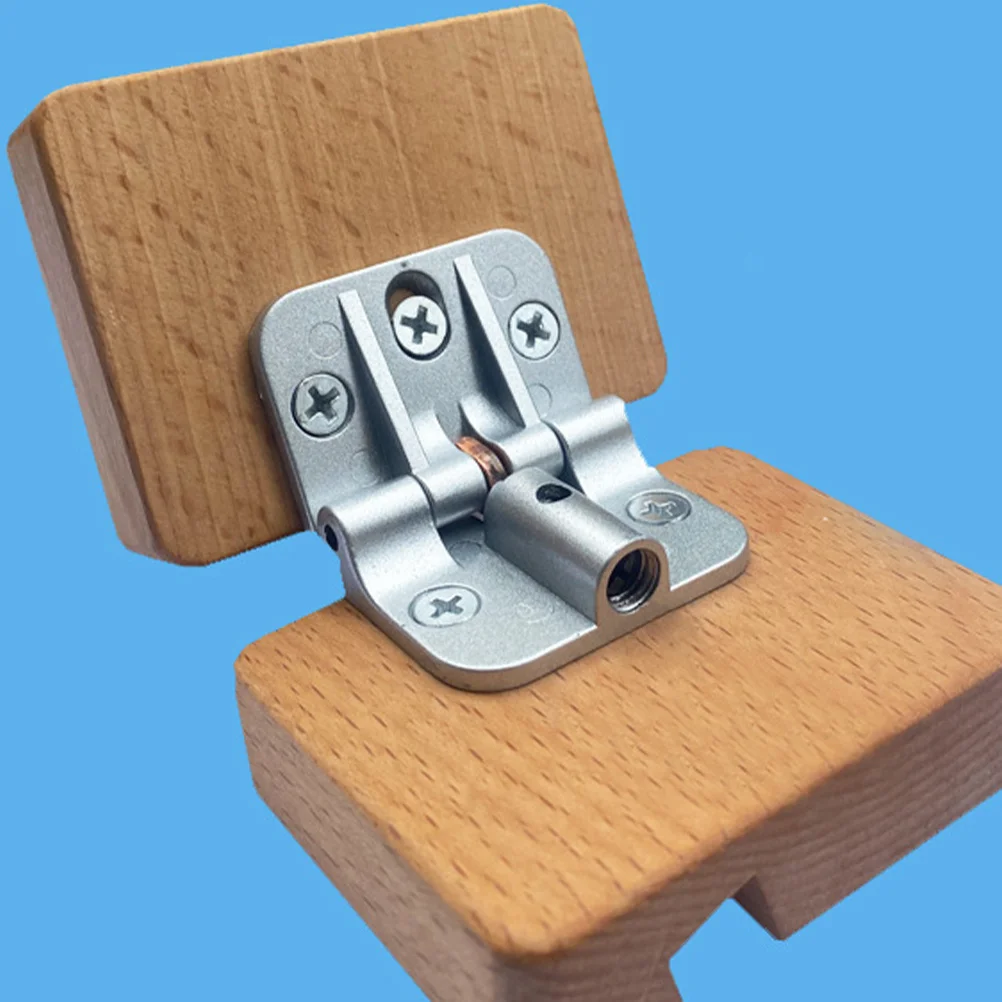 

2Pcs Adjustable Force Hinges 90 Degree Positioning 180 Degree Limit for Various Furniture Applications Adjustable Desktop Hinges