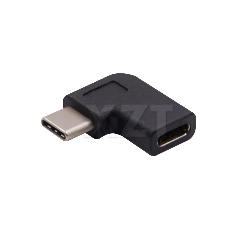 90 Graden Haakse Usb 3.1 Type C Male Naar Vrouwelijke USB-C Converter Adapter Voor Smart Telefoon Voor Samsung S9 s8 Note 9